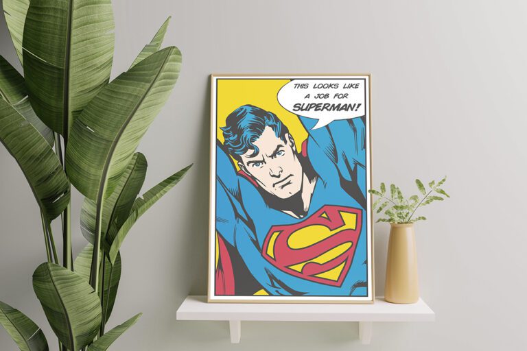Illustration numérique "Superman"